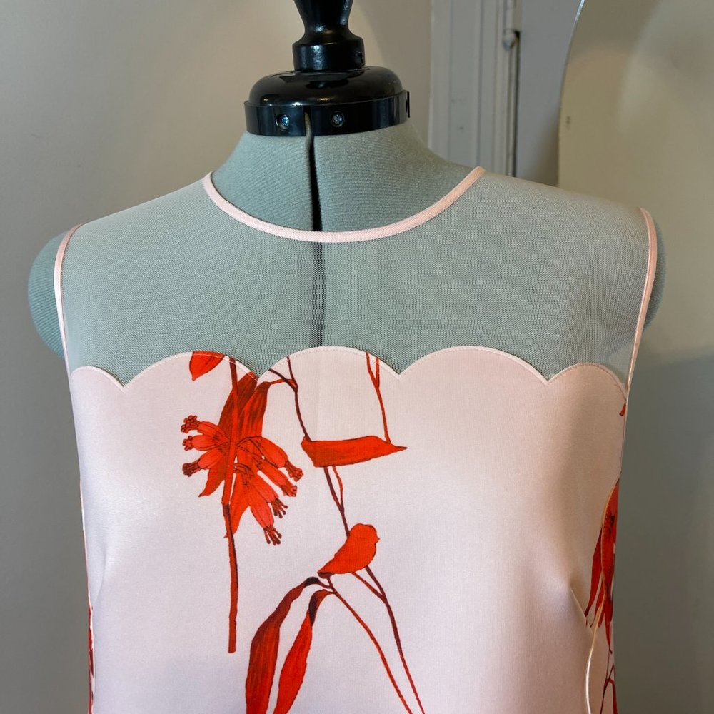 Ted Baker Jaazmin Fantasia Women's Floral Scallop Dress - Picture 5 of 11